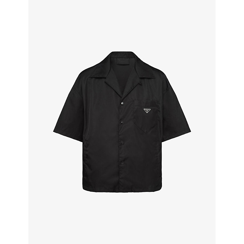 Prada Re-Nylon boxy-fit recycled-nylon shirt