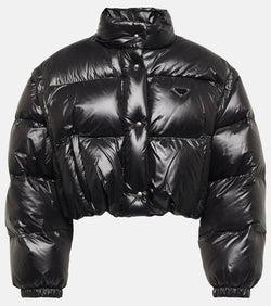 Prada Re-Nylon crop down jacket