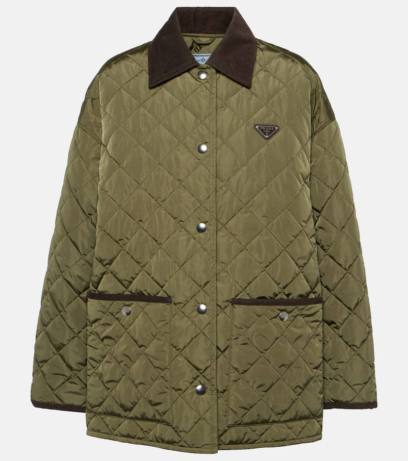 Prada Re-Nylon quilted jacket