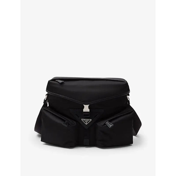 Prada Re-Nylon recycled-nylon and leather shoulder bag | Prada