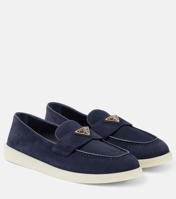 Prada Saint Tropez suede loafers | LYBSTORE