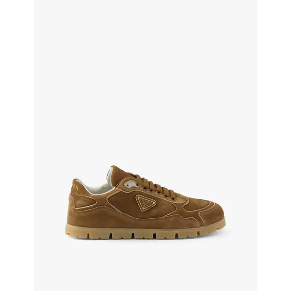 Prada Trail suede low-top trainers