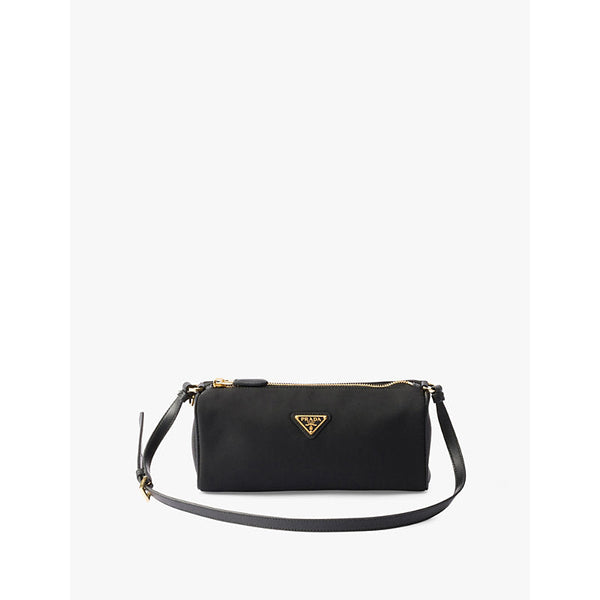 Womens Prada Triangle recycled-nylon pouch