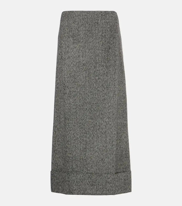 Prada Wool midi skirt | LYBSTORE