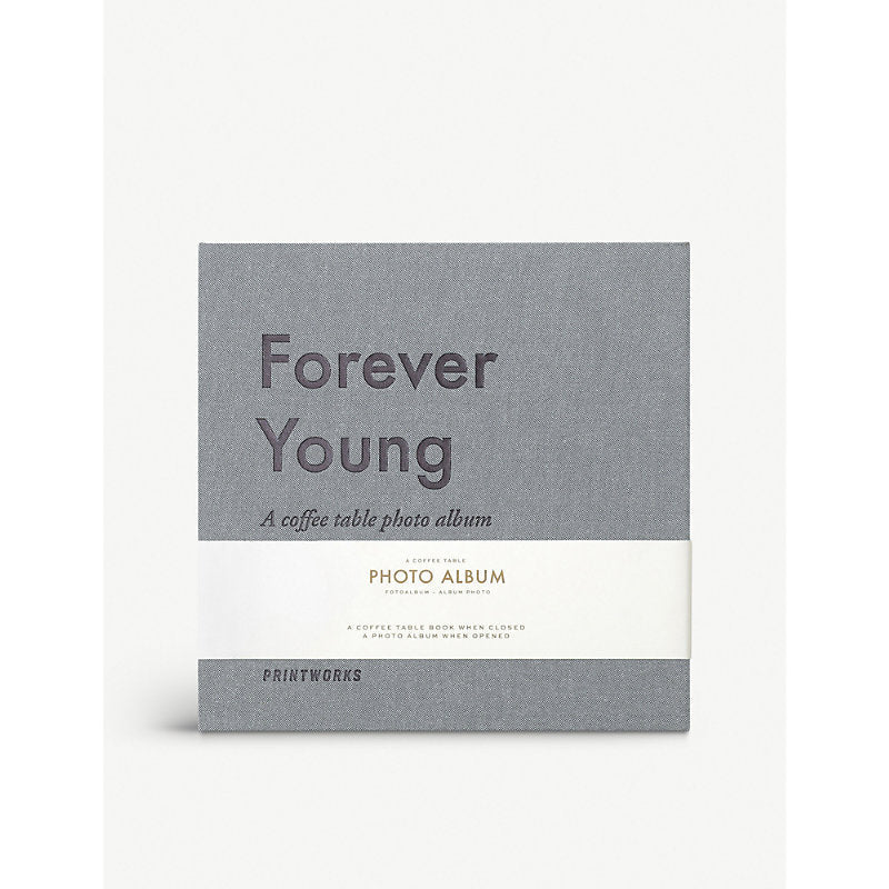 Print Works Forever Young coffee table photo album 19.5cm x 20cm