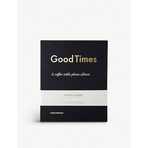 Print Works Good Times coffee table photo album 31.5cm x 26cm