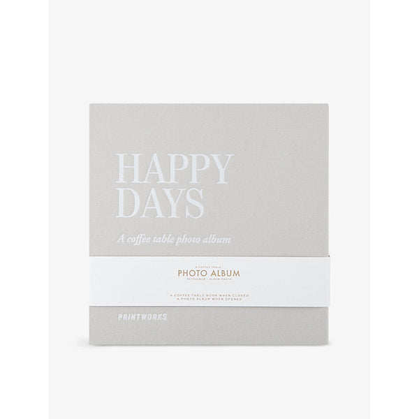 Print Works Happy Days coffee-table small photo album