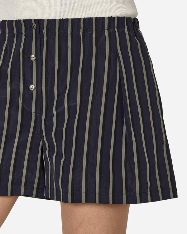 Priscavera Stripe Boxer Shorts Navy