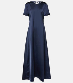 Proenza Schouler Delphine satin maxi dress