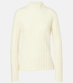 Proenza Schouler Haven ribbed-knit wool-blend sweater | LYBSTORE