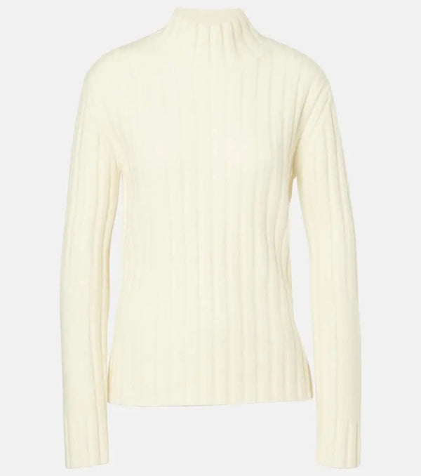 Proenza Schouler Haven ribbed-knit wool-blend sweater | LYBSTORE