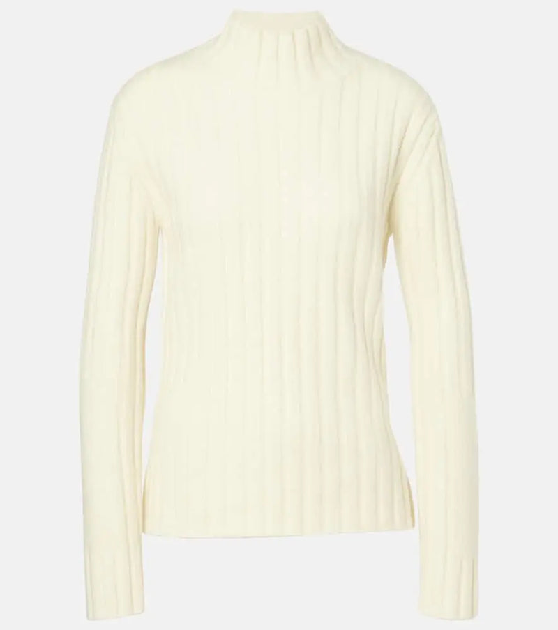 Proenza Schouler Haven ribbed-knit wool-blend sweater | LYBSTORE