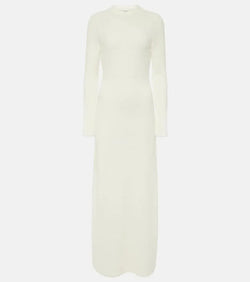 Proenza Schouler Lara cutout bouclé maxi dress | LYBSTORE