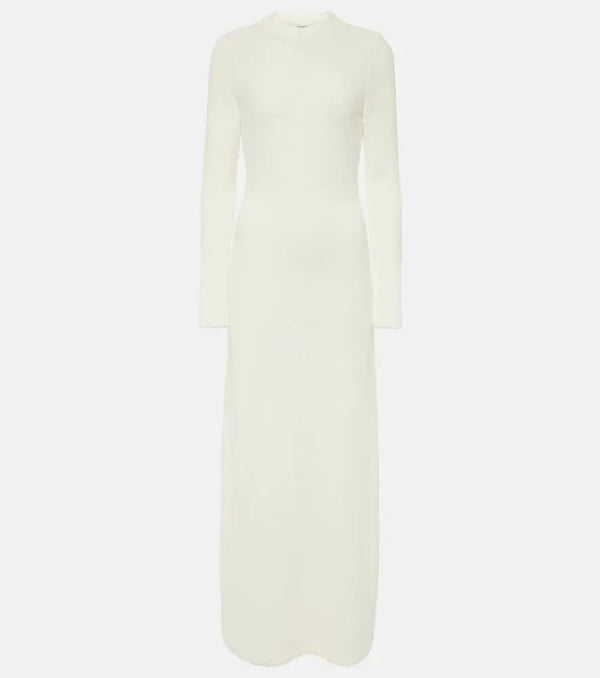 Proenza Schouler Lara cutout bouclé maxi dress | LYBSTORE