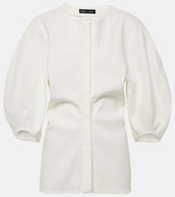 Proenza Schouler Linen-blend top