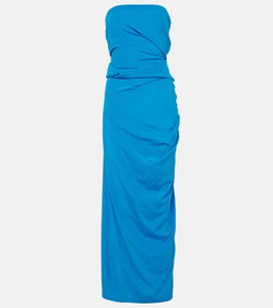 Proenza Schouler Odette strapless maxi dress | LYBSTORE