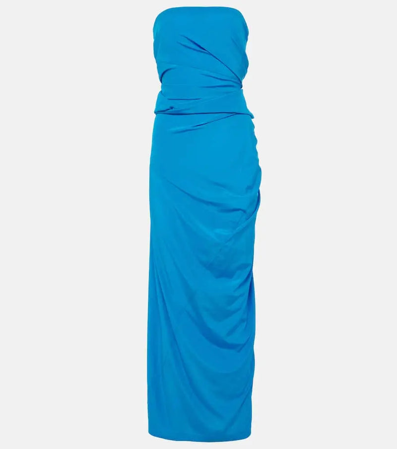 Proenza Schouler Odette strapless maxi dress | LYBSTORE