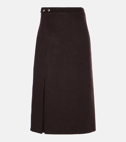 Proenza Schouler White Label Adrian wool-blend midi skirt