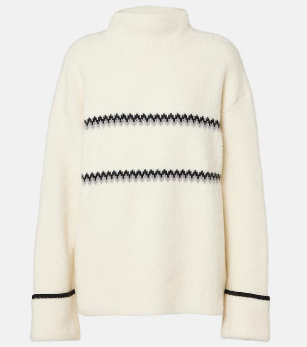 Proenza Schouler White Label Anne Fair Isle wool-blend sweater