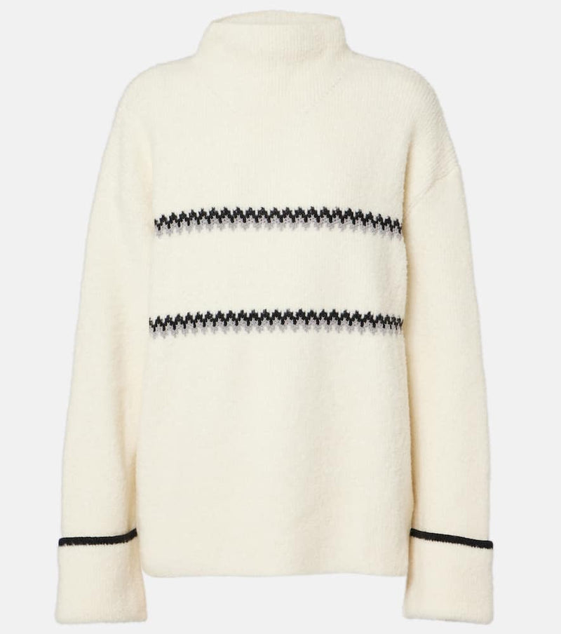 Proenza Schouler White Label Anne Fair Isle wool-blend sweater