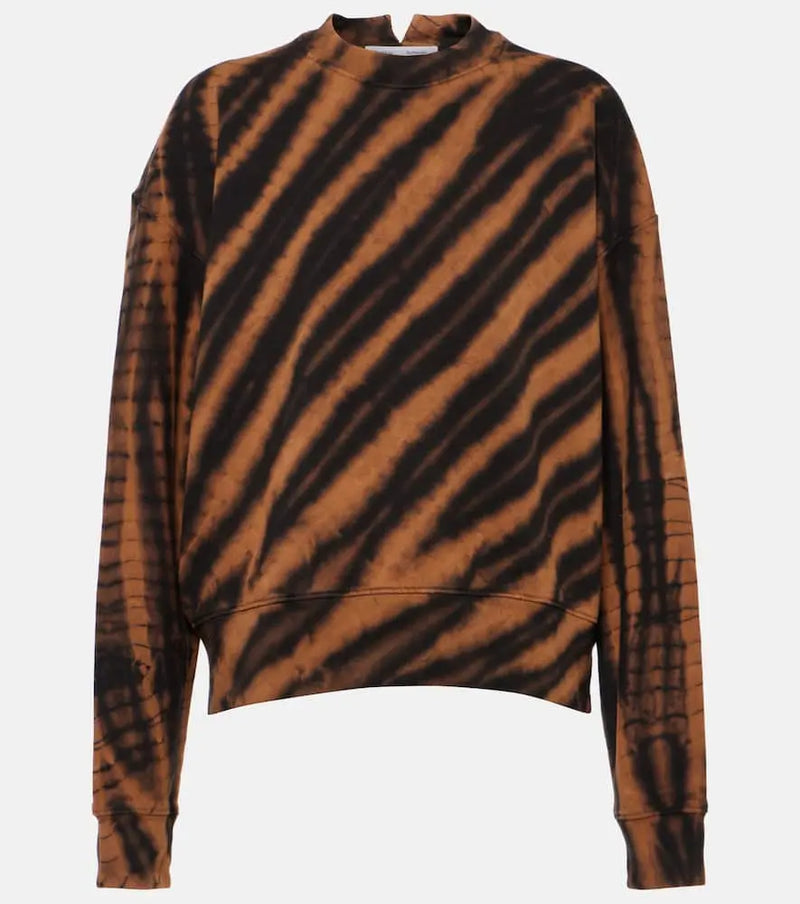 Proenza Schouler White Label Blake tie-dye cotton sweatshirt