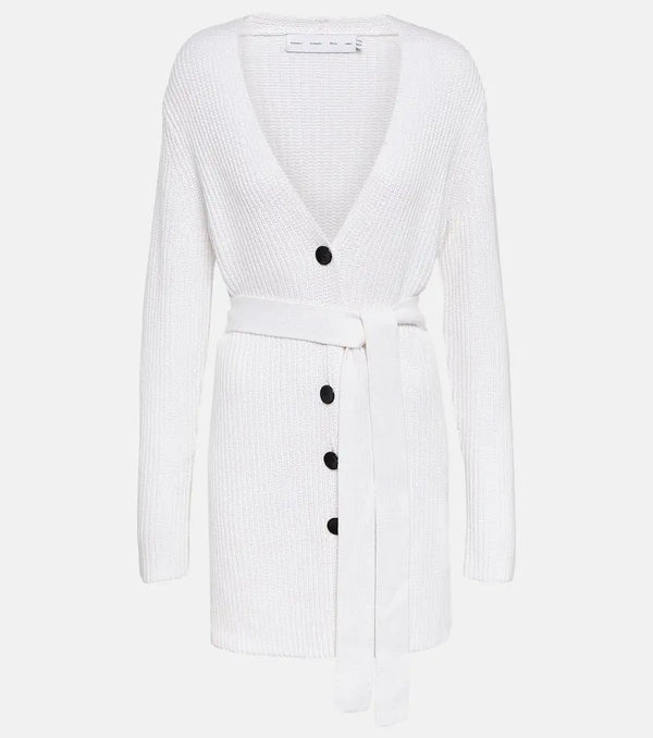 Proenza Schouler White Label cotton and cashmere cardigan | LYBSTORE