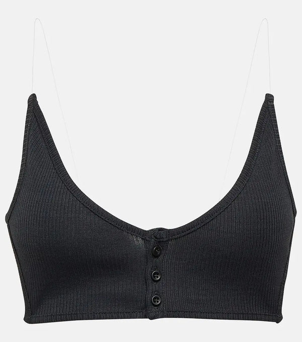 Y/Project Cotton jersey bralette | LYBSTORE