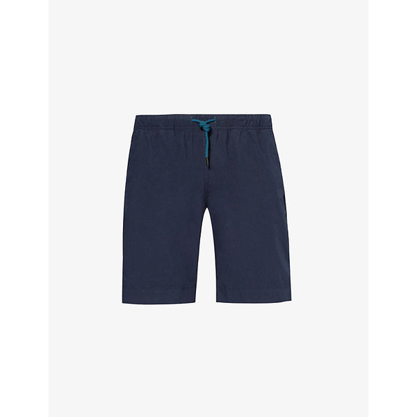 Mens Ps By Paul Smith Brand-appliqué regular-fit cotton shorts