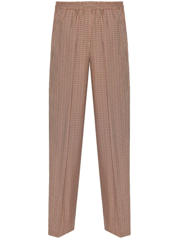 Ps Paul Smith Check Pattern Trousers