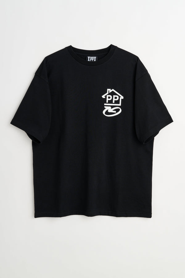 Public Possession P.P. Logistik T-shirt Anthracite Black