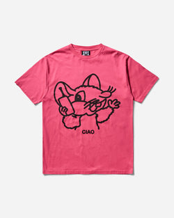 Public Possession Men s Ciao Ciao T-Shirt Cherry Pink