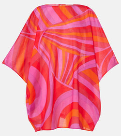 Pucci Iride cotton muslin kaftan