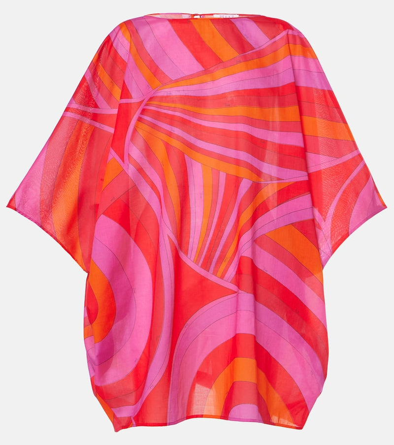 Pucci Iride cotton muslin kaftan