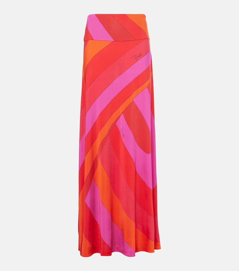 Pucci Iride maxi skirt