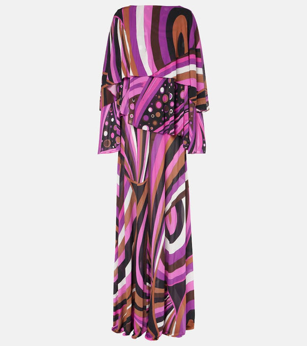 Pucci Iride silk maxi dress