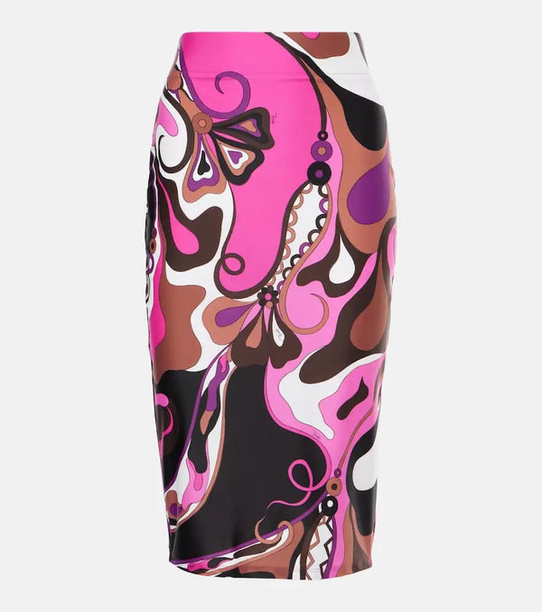 Pucci Orchidee pencil skirt