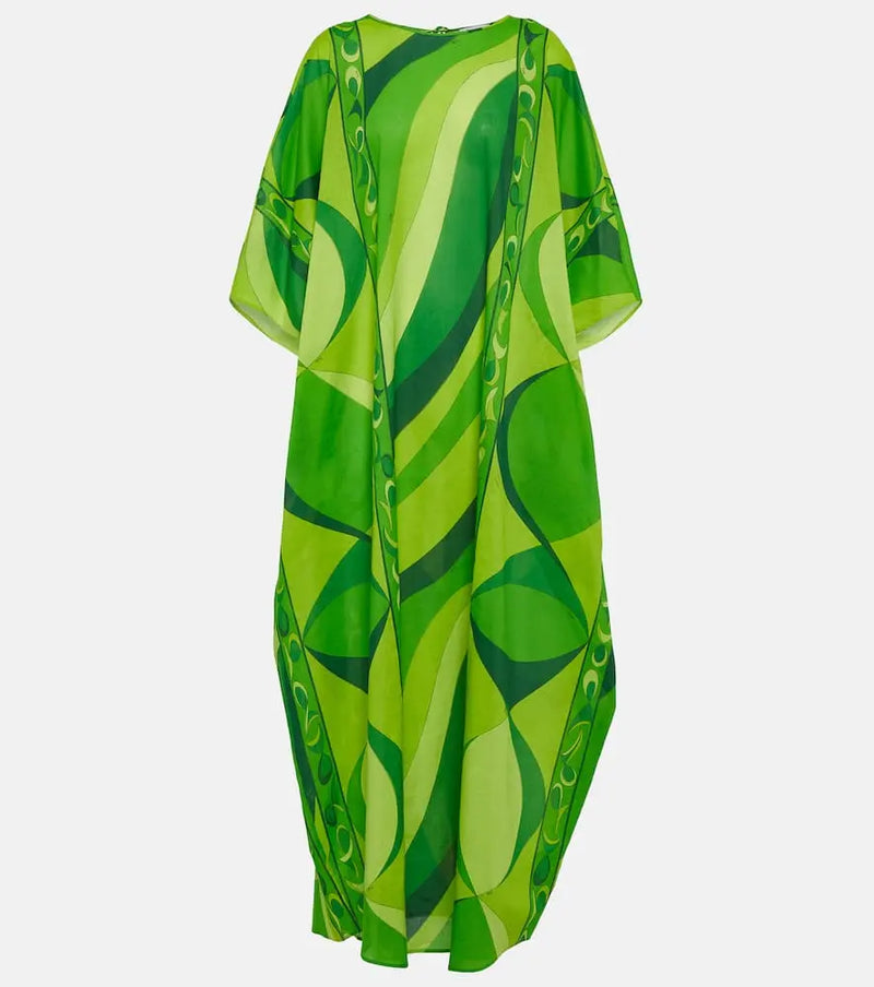 Pucci Pesci cotton kaftan | LYBSTORE