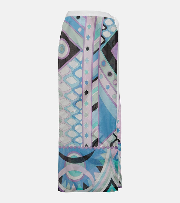 Pucci Vivara cotton maxi skirt