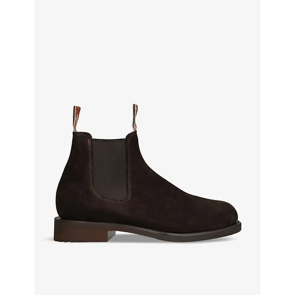 R M Williams Gardener elasticated-panel suede ankle boots