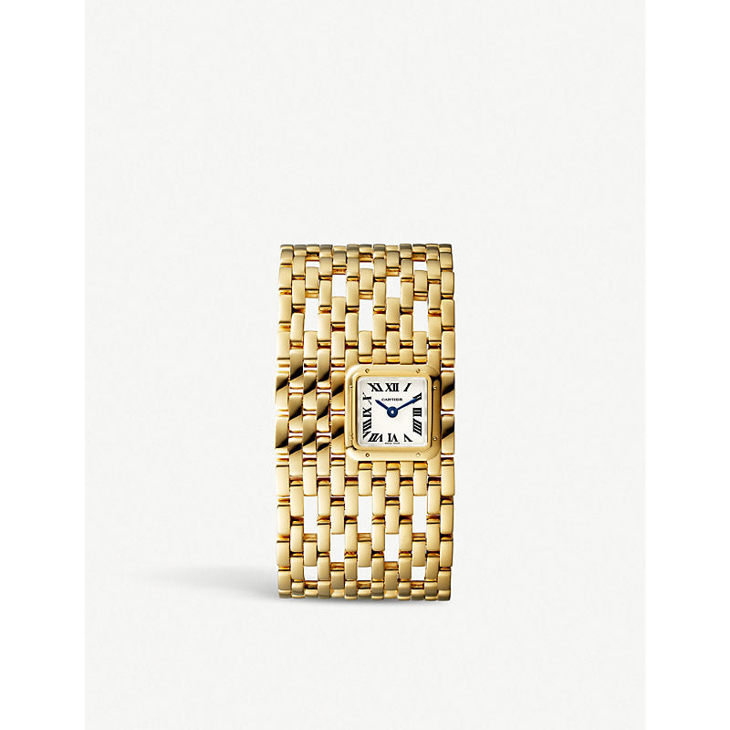 CRWGPN0018 Panthère de Cartier Manchette 18ct yellow-gold watch