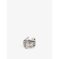 Serge Denimes Skeleton hands sterling silver ring