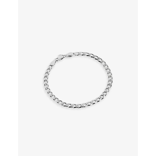  Maria Black Forza medium white rhodium-plated 925 sterling-silver bracelet