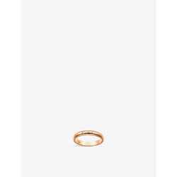 C de Cartier 18ct rose-gold wedding ring