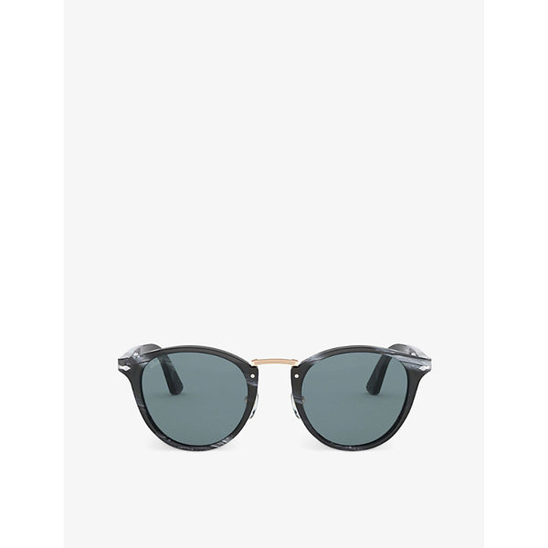 Persol PO3108S Typewriter Edition round-frame acetate sunglasses | LYBSTORE