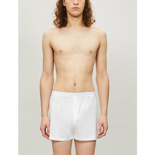 Sunspel Q82 loose-fit superfine cotton boxers