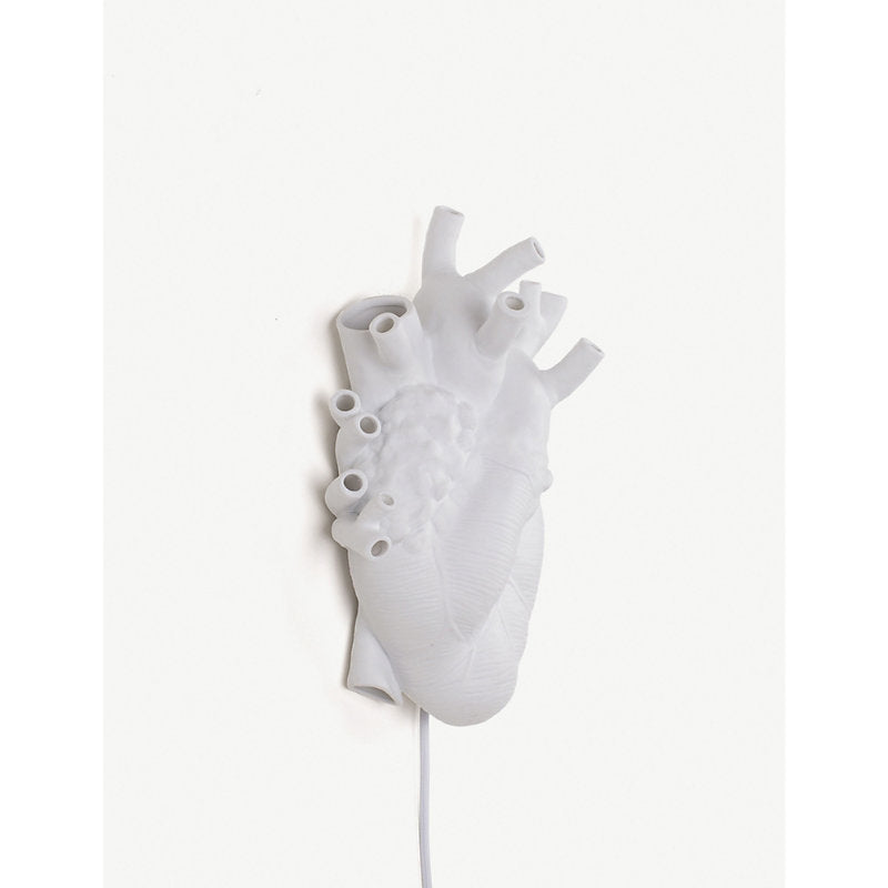 Seletti Heart porcelain lamp 32cm