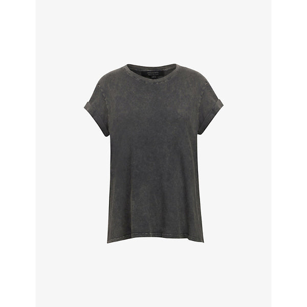 Allsaints Anna acid wash cotton T-shirt