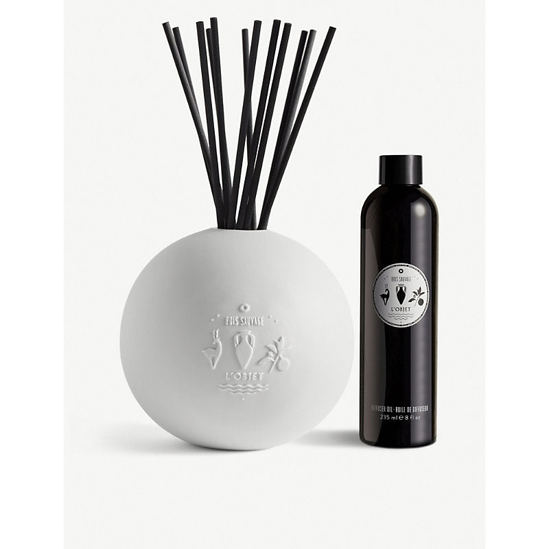 Lobjet Bois Sauvage Porcelain diffuser set 235ml