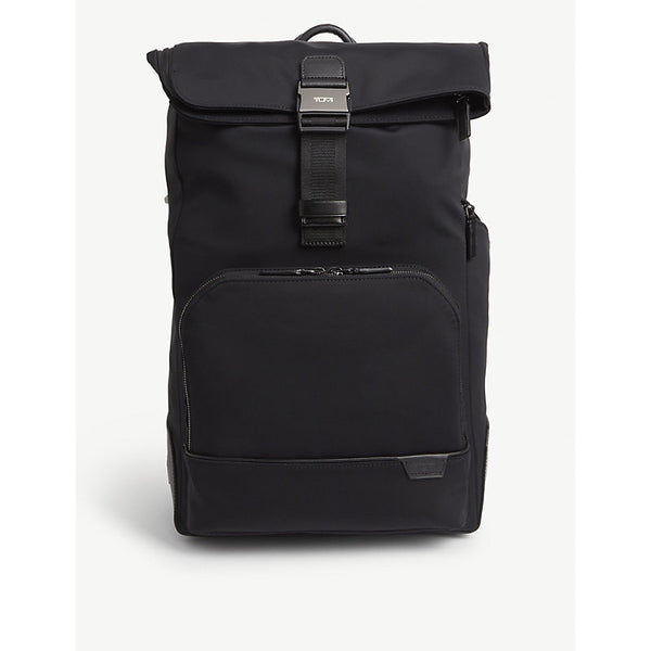  Tumi Osborn roll-top nylon backpack