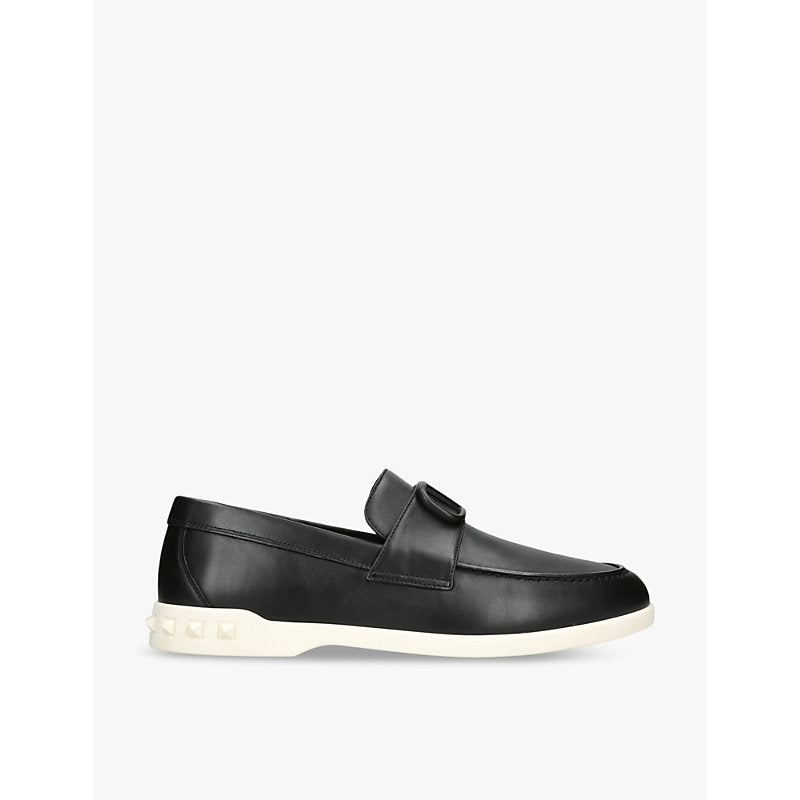  Valentino Garavani Disco Creeper leather trainers